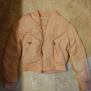 Pink Bomber Jacket